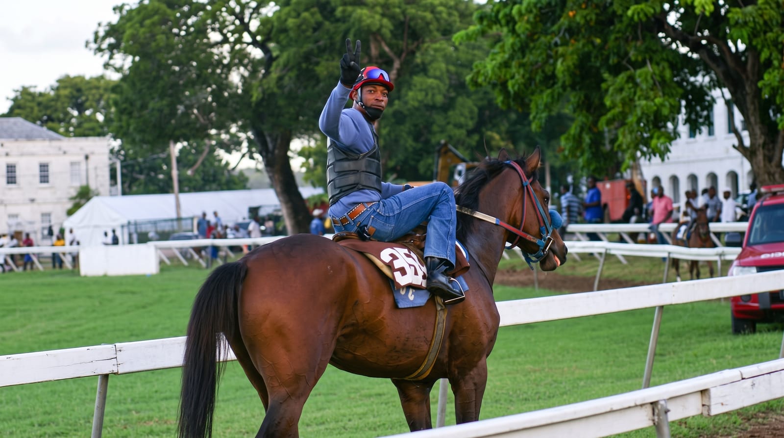 Racing at the Garrison