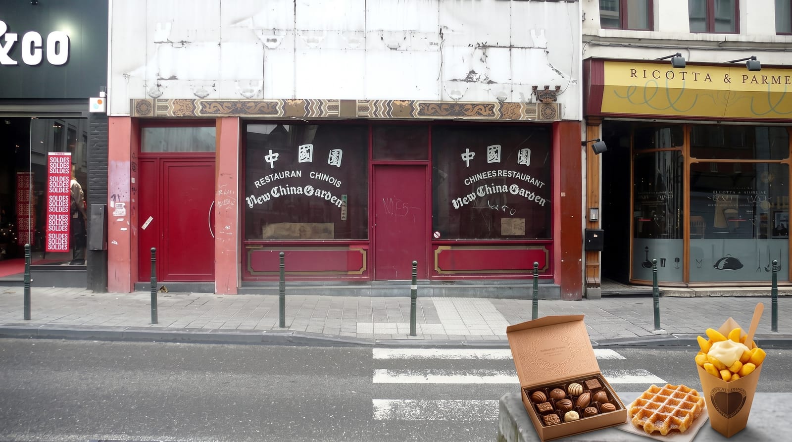 Belgian Chocolate, Waffles and Fries
