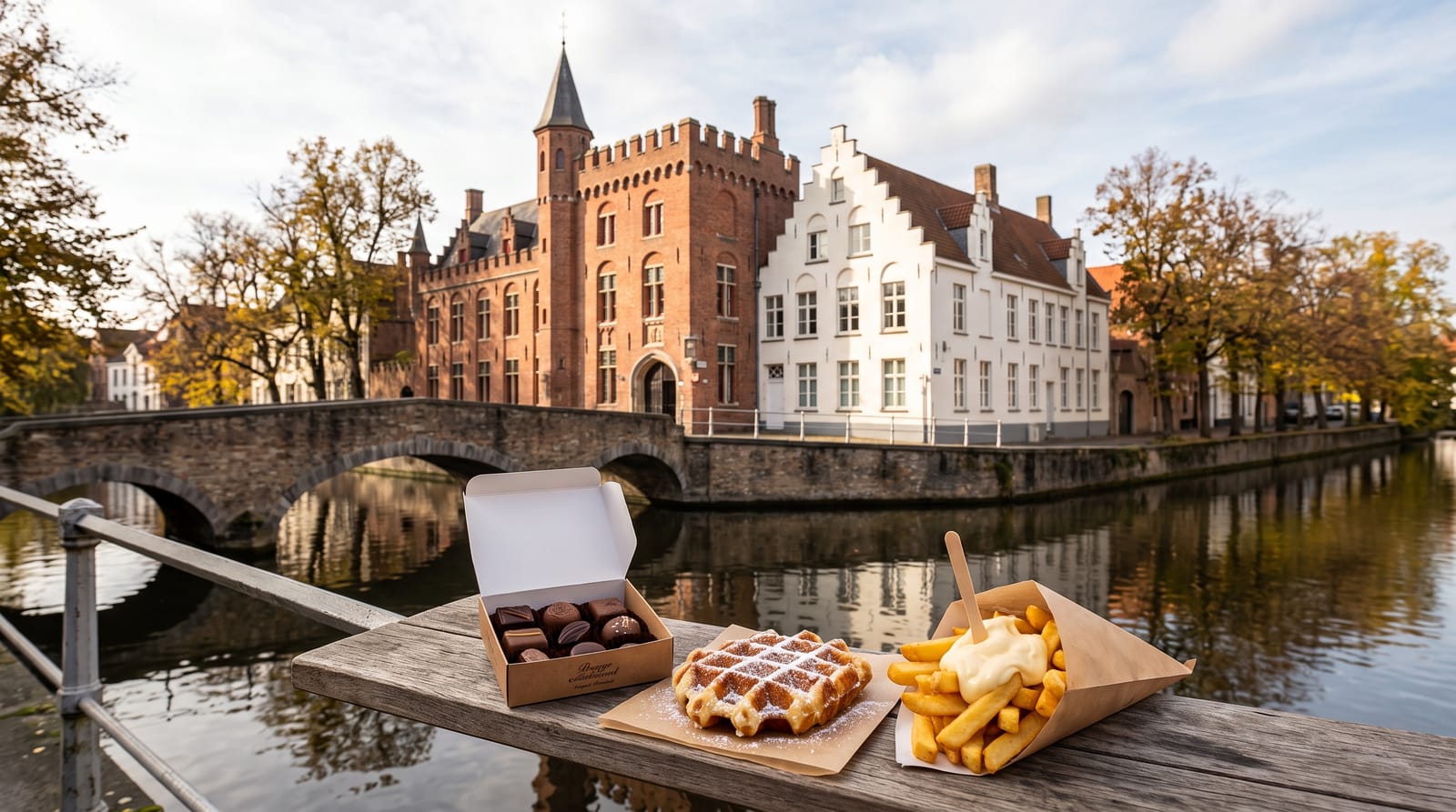 Belgian Chocolate, Waffles and Fries
