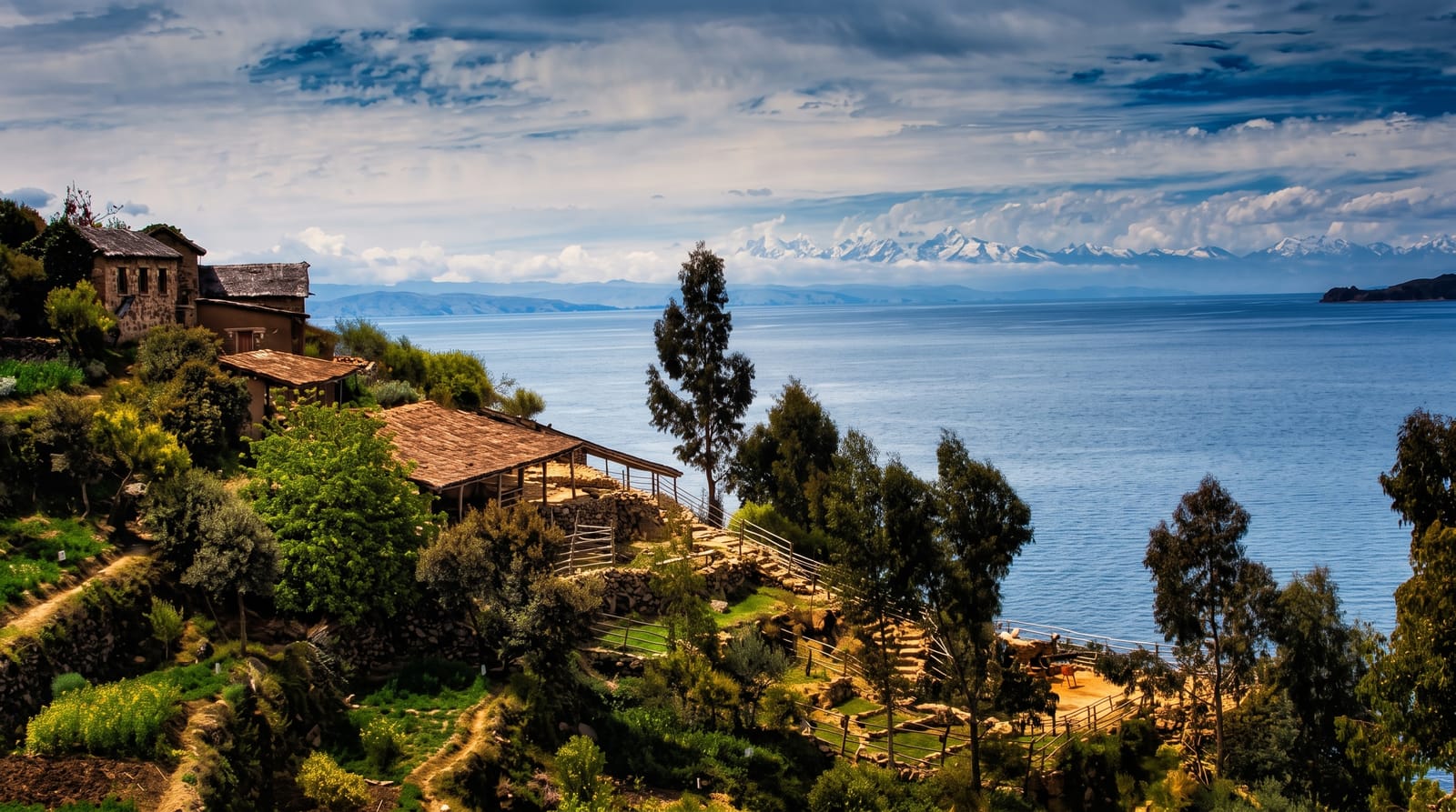 Isla del Sol and Lake Titicaca