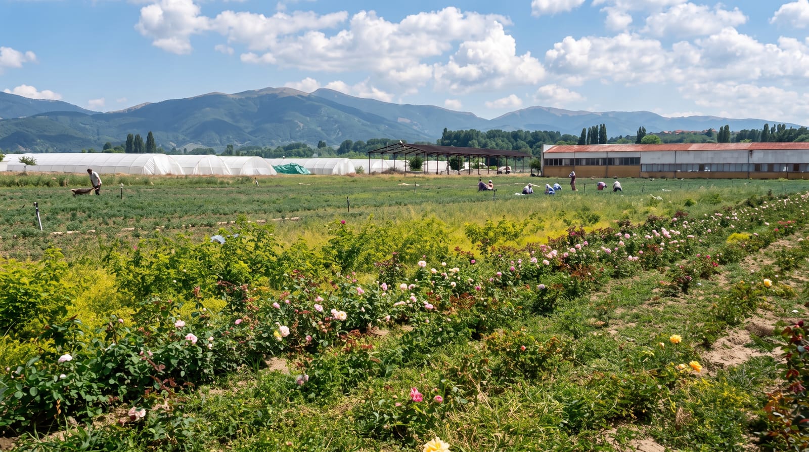 The Valley of the Roses