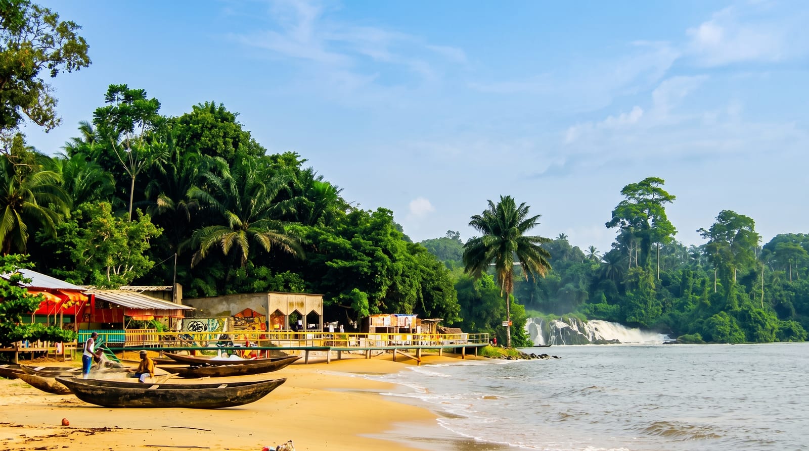 Kribi and the Lobé Falls