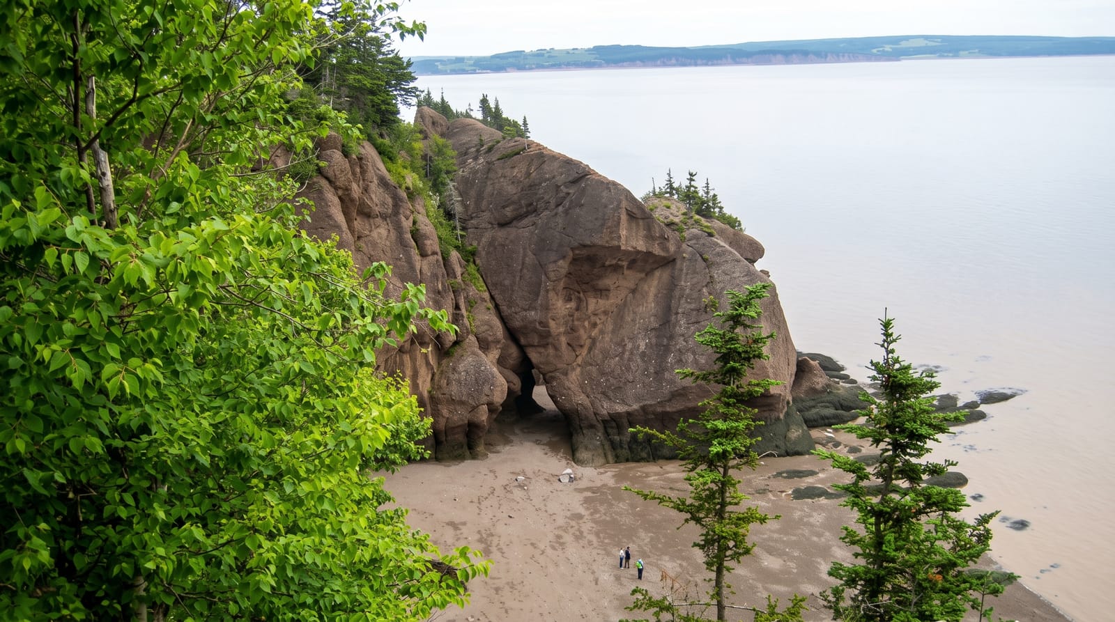 Bay of Fundy and Hopewell Rocks