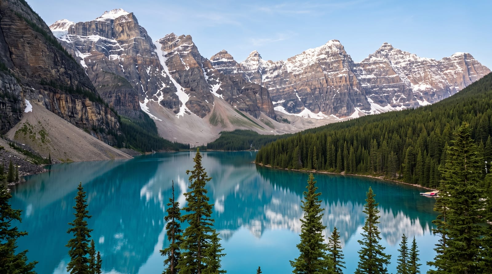 Lake Louise and Moraine Lake