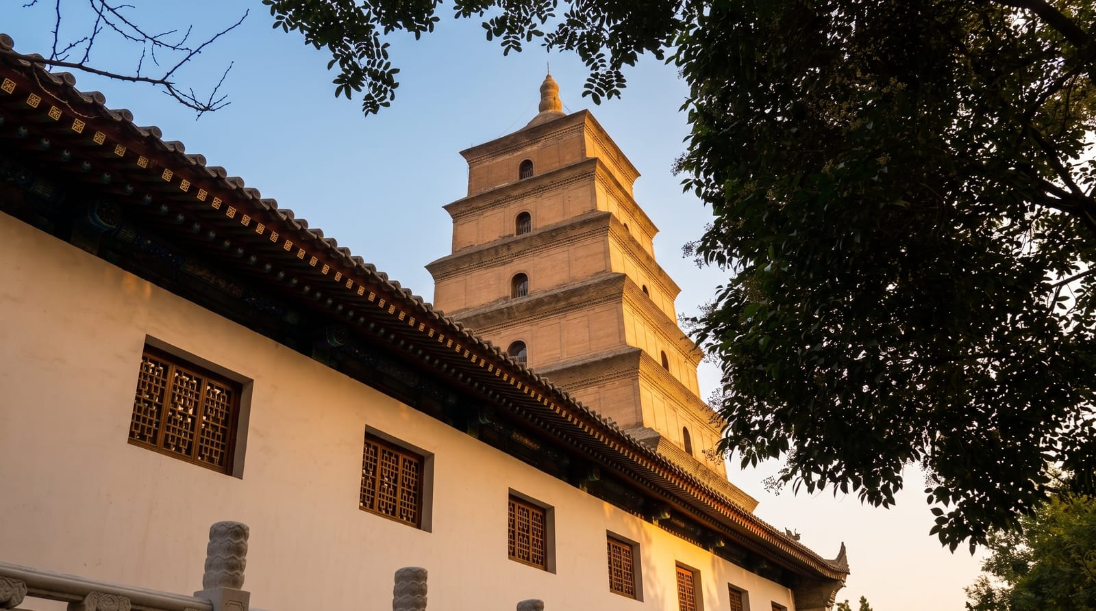 The Big Wild Goose Pagoda, Xi'an
