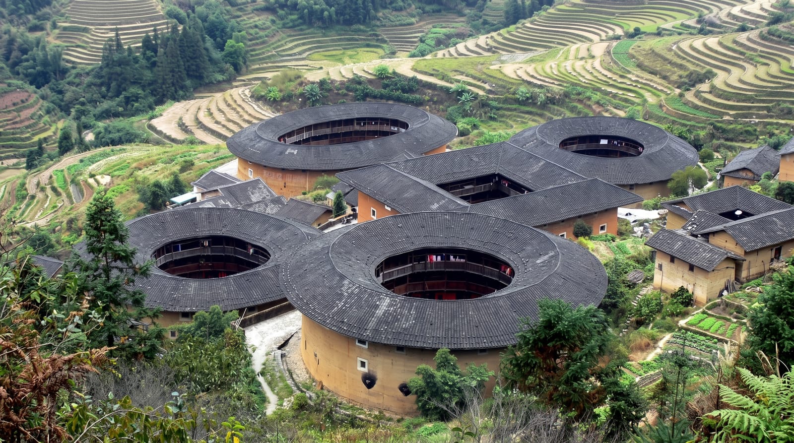 The Fujian Tulou