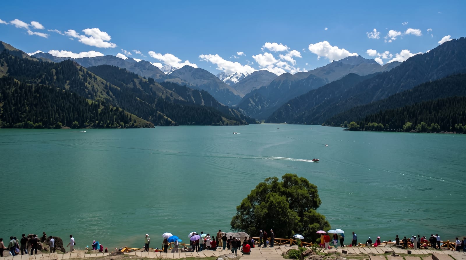 Heavenly Lake of Tianshan