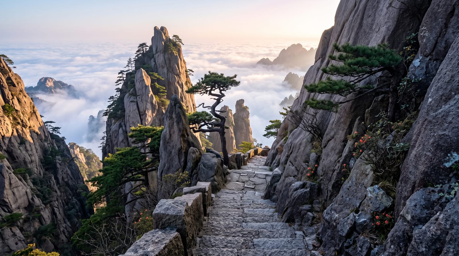 Huangshan (the Yellow Mountains)