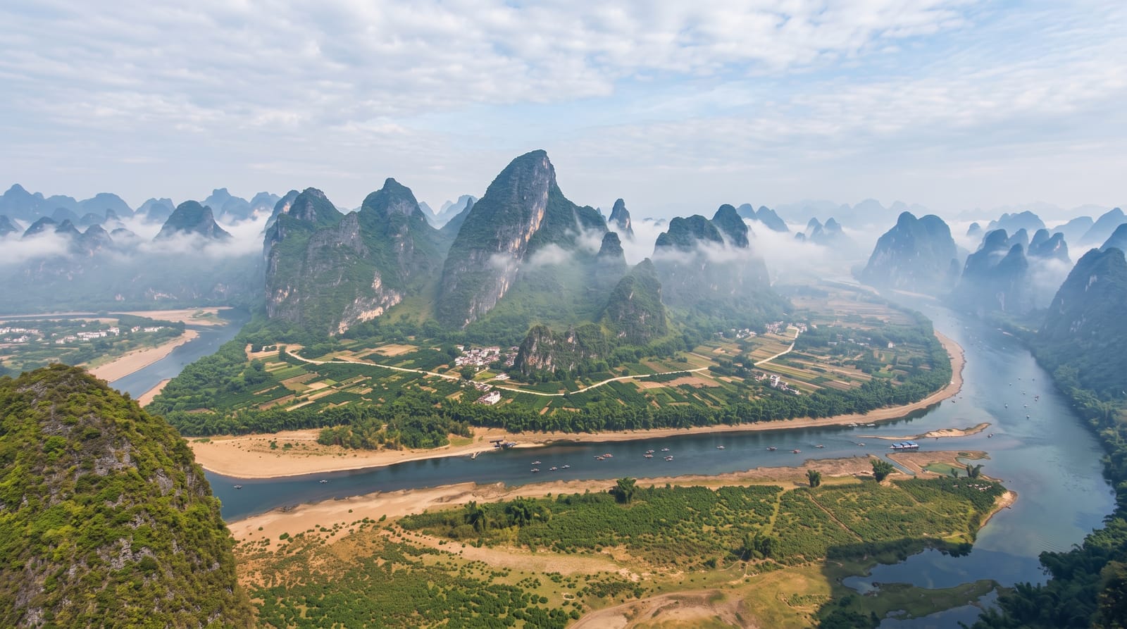 The Li River and Guilin