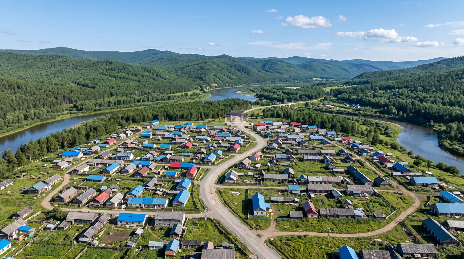 Mohe and Beiji Village