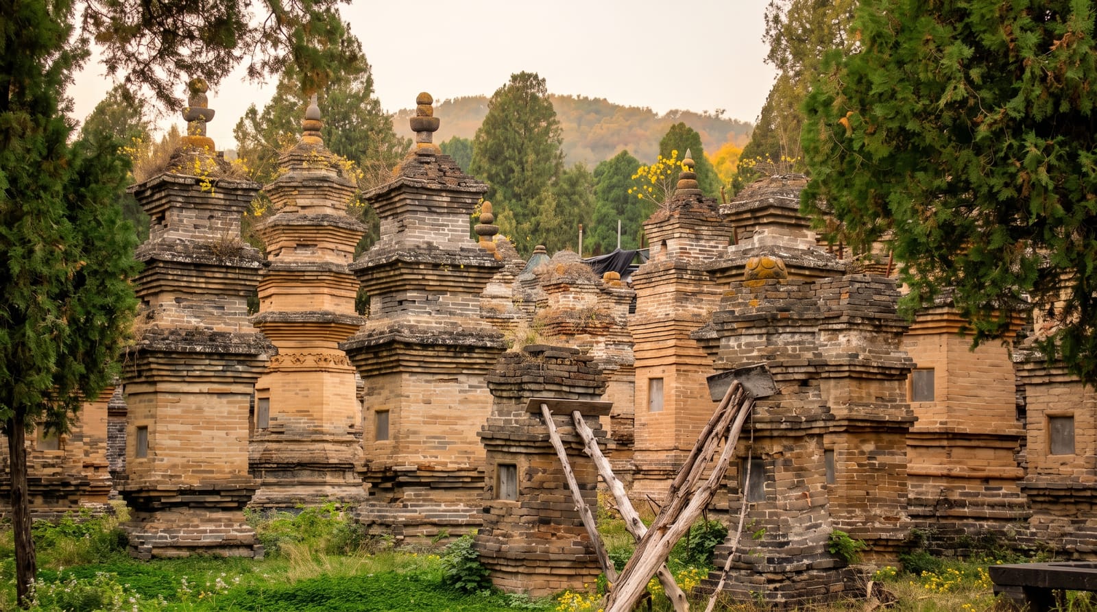 Shaolin Temple and the Pagoda Forest