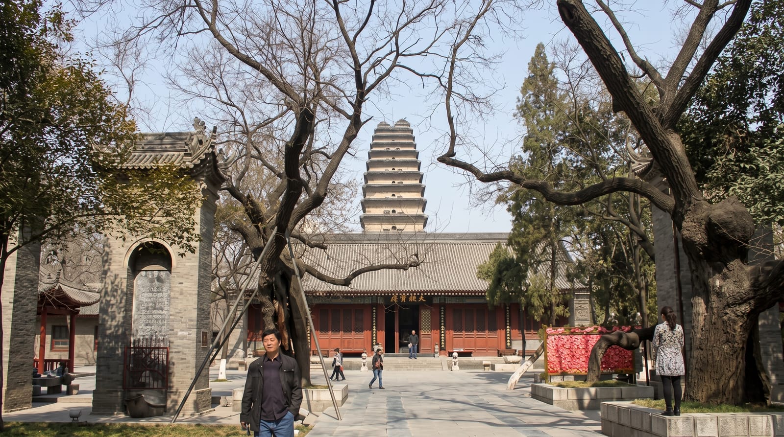 Small Wild Goose Pagoda