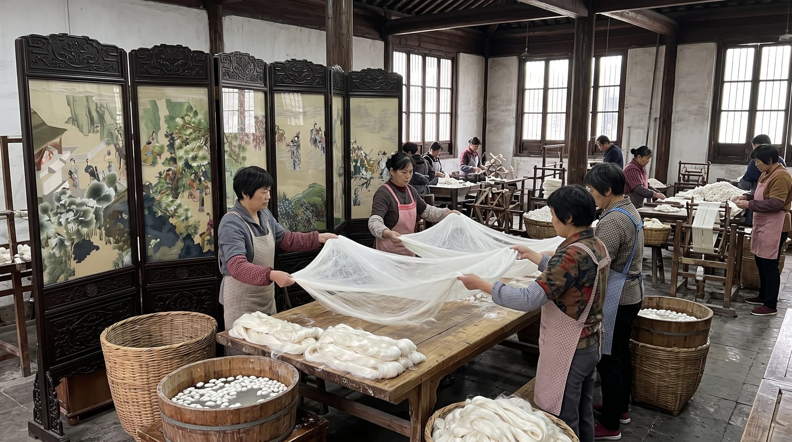 Silk and Embroidery in Suzhou
