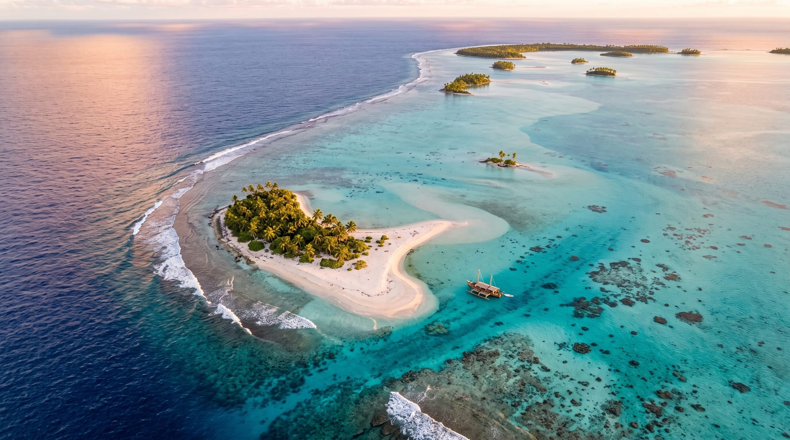 The Aitutaki Lagoon
