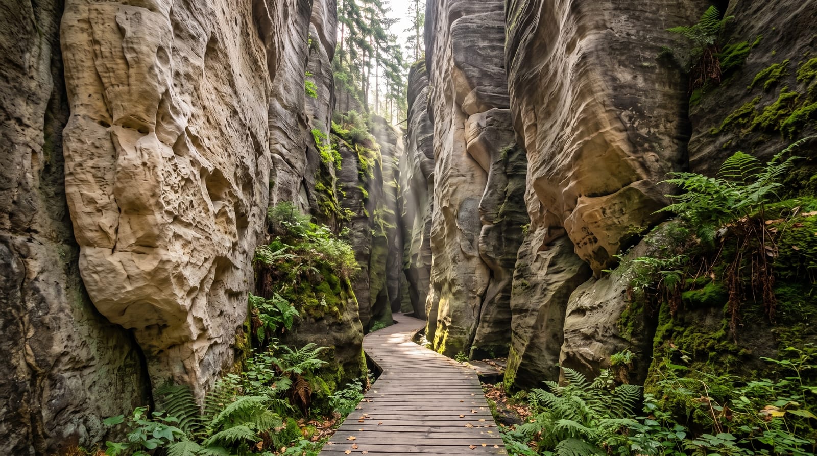 The Adršpach-Teplice Rocks