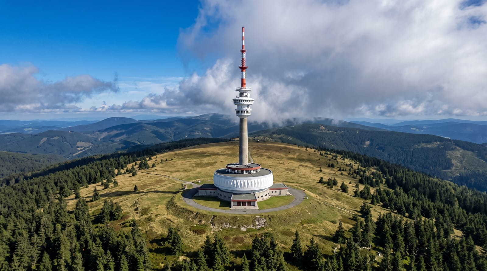 Praded and the Jeseniky Mountains