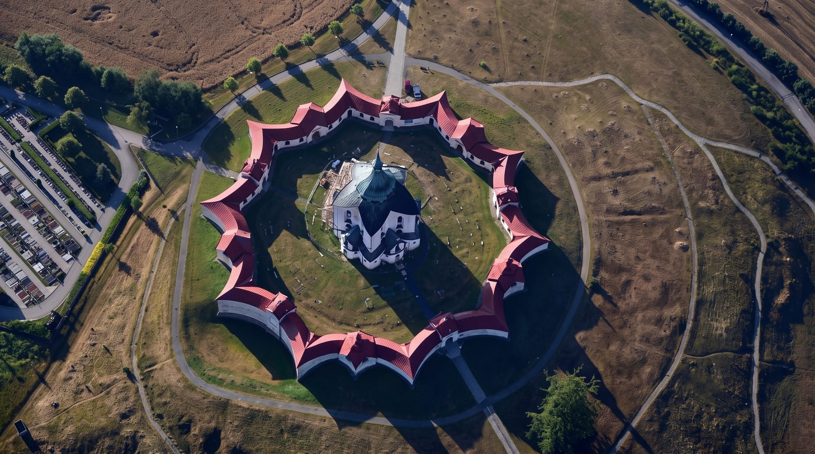 Pilgrimage Church of Saint John of Nepomuk at Zelena Hora