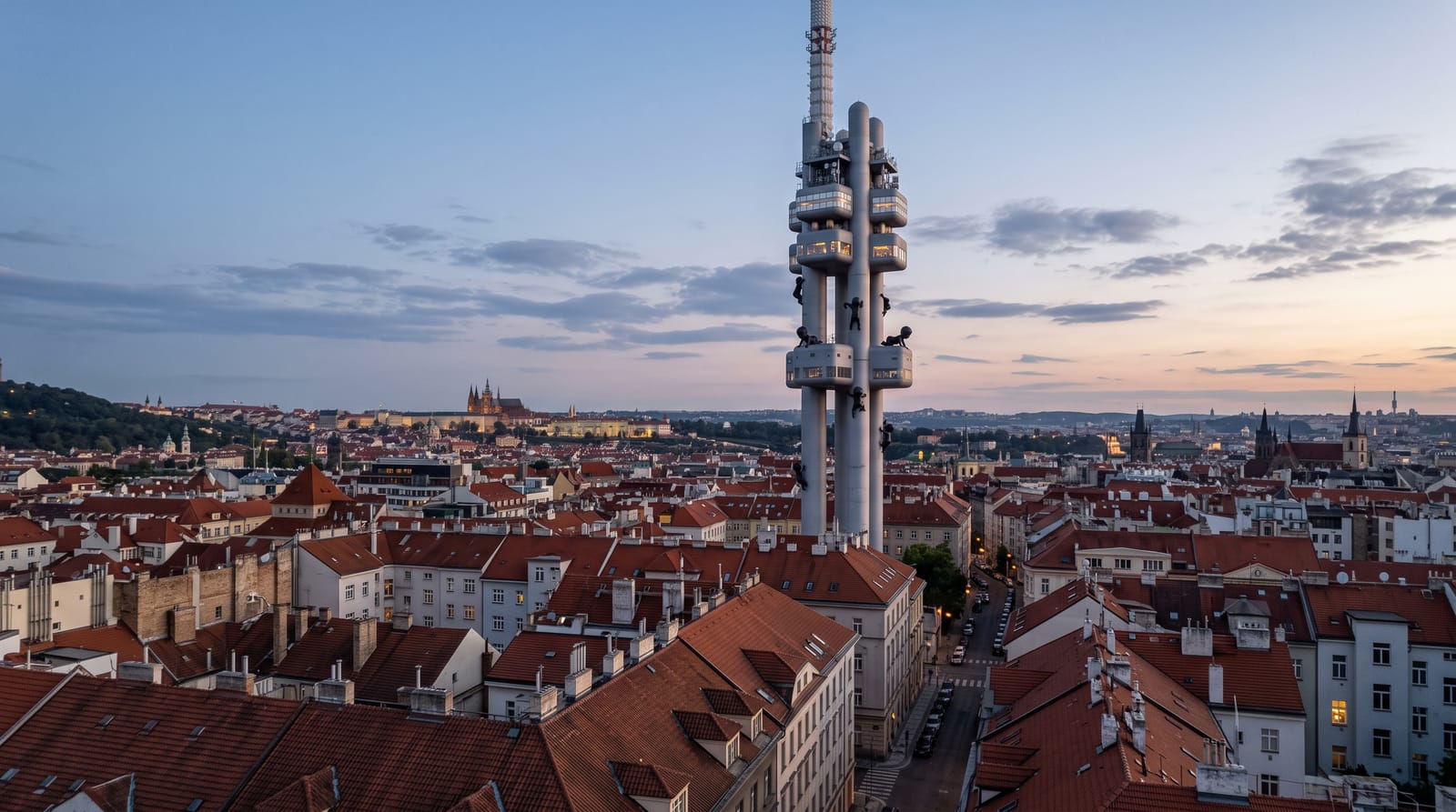 The Zizkov Television Tower
