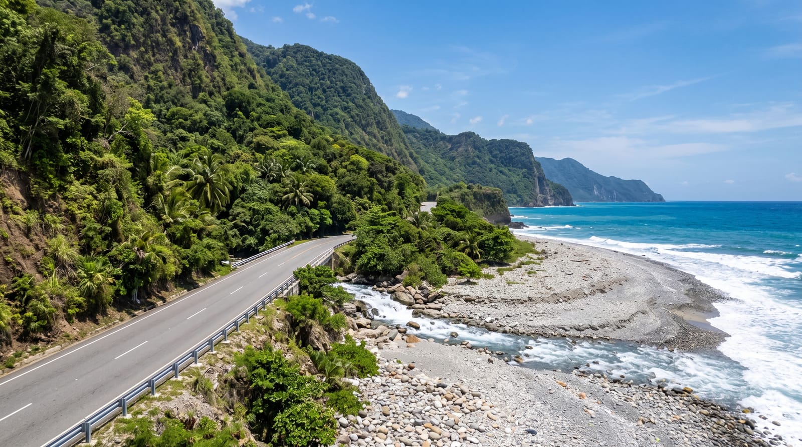 The Barahona Coast Road