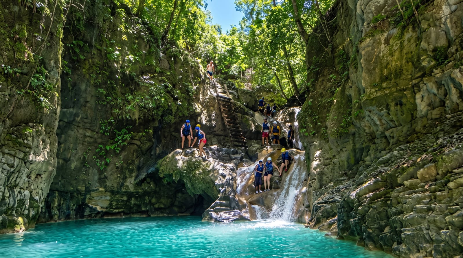 27 Waterfalls of Damajagua