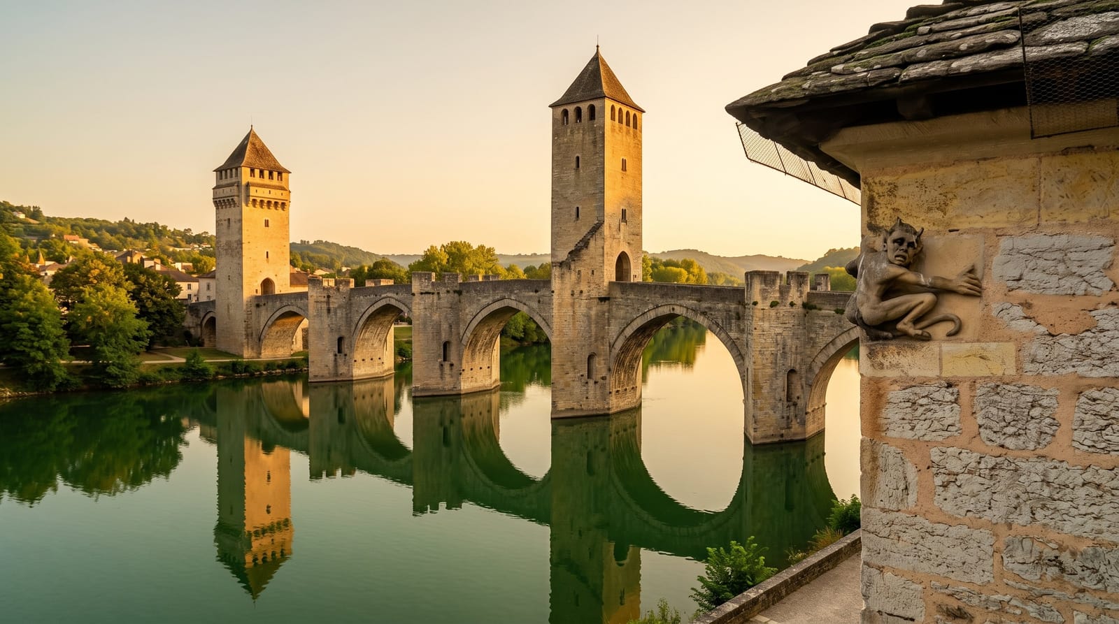 The Pont Valentre at Cahors