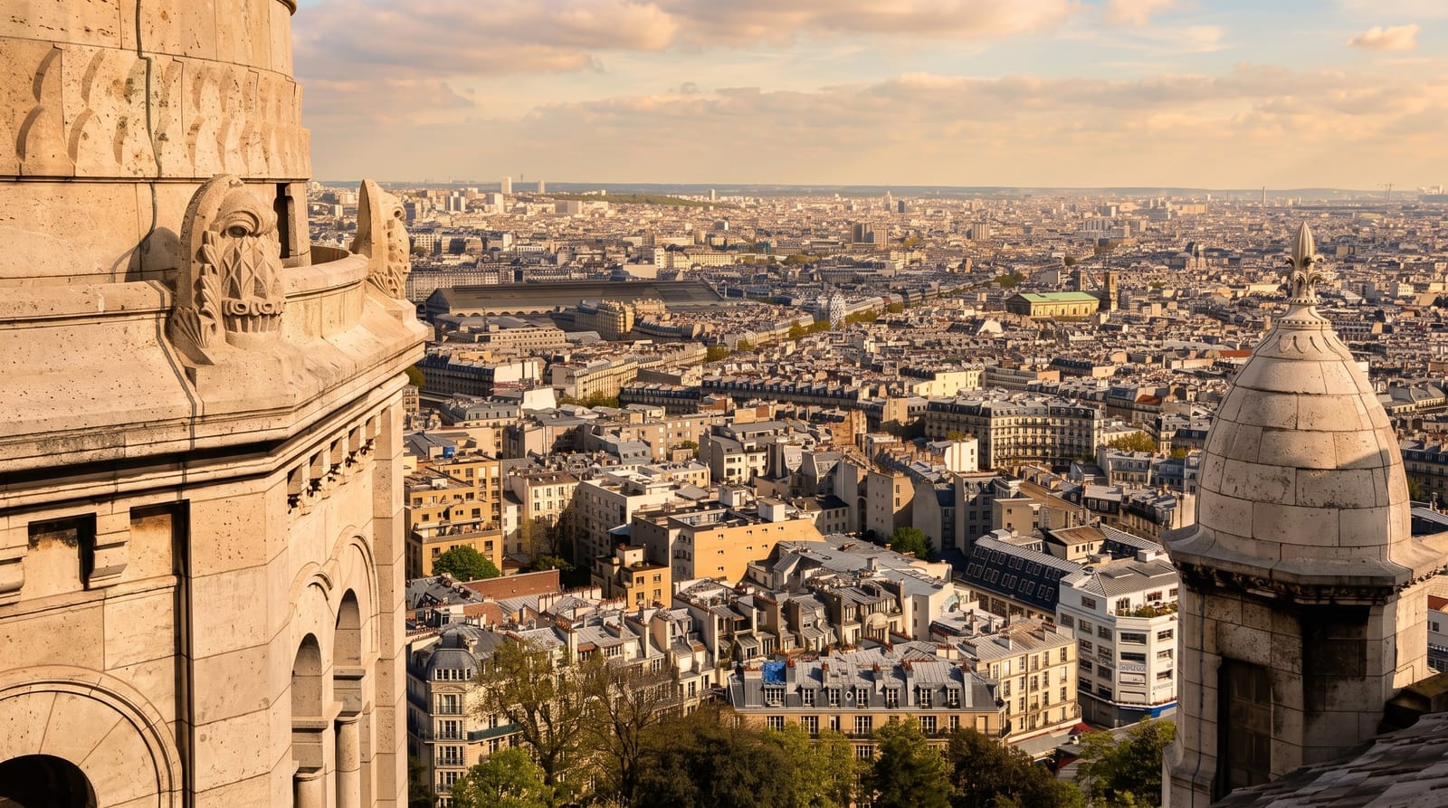 Sacre-Coeur and Montmartre