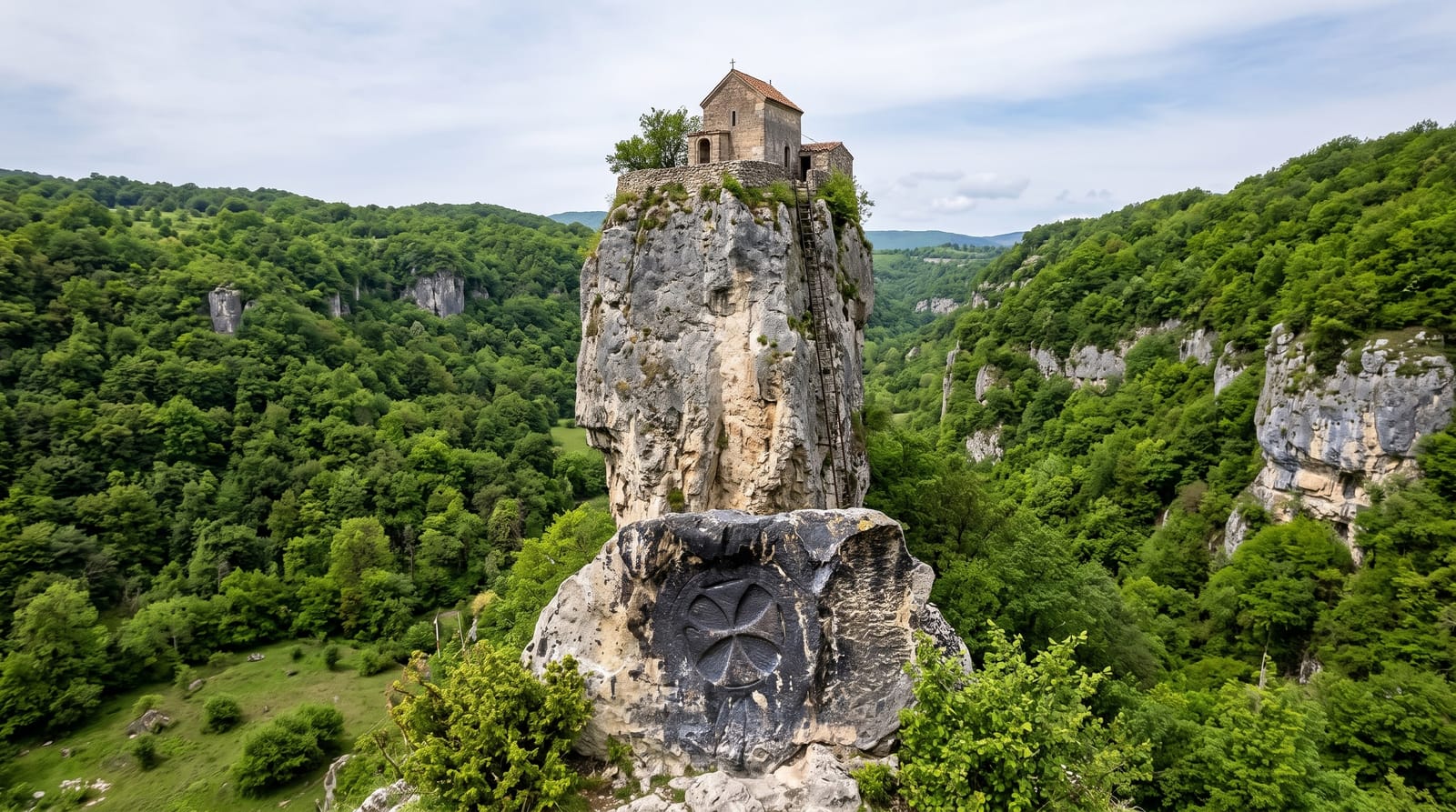 The Katskhi Pillar