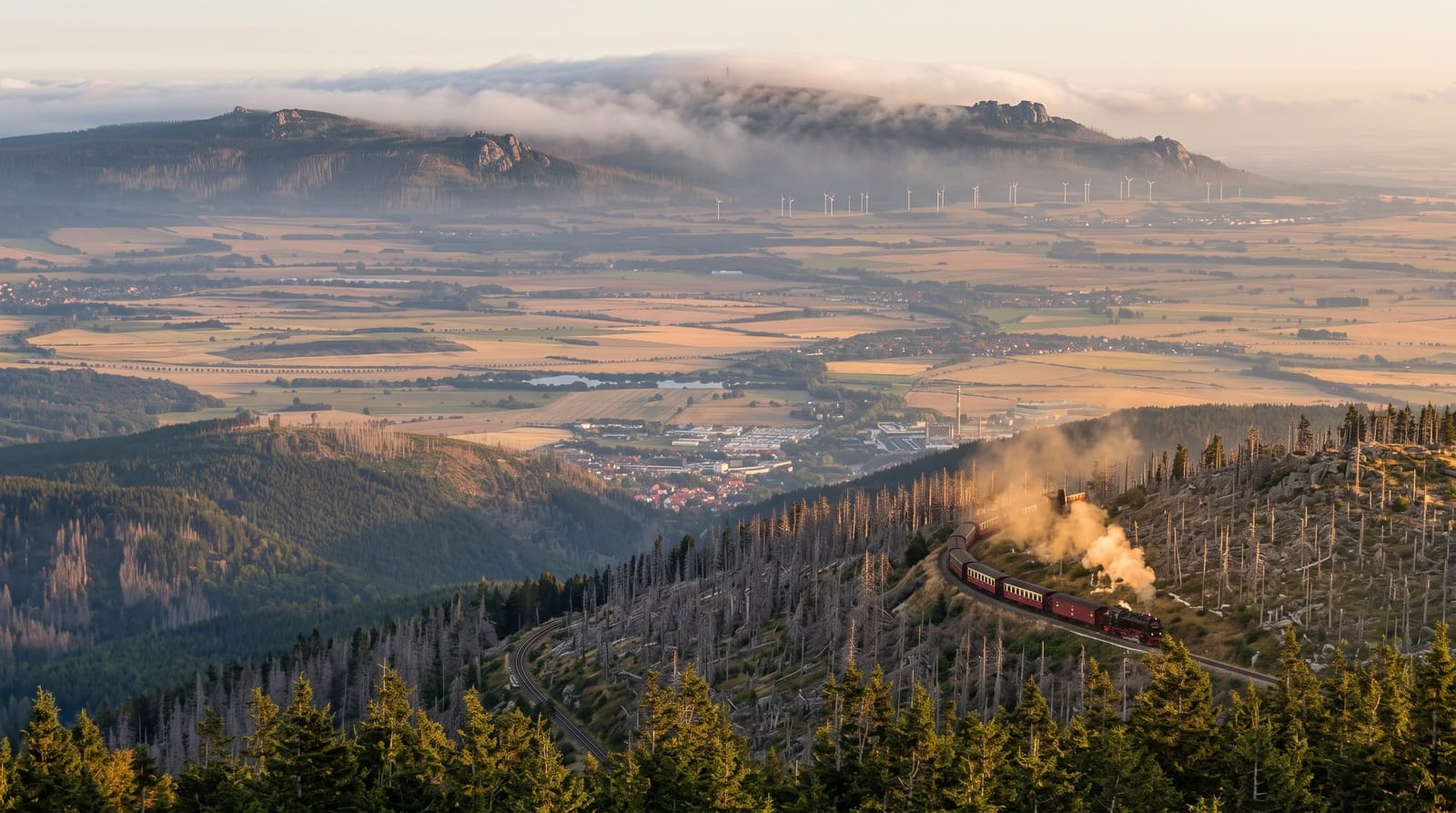 The Brocken and the Harz
