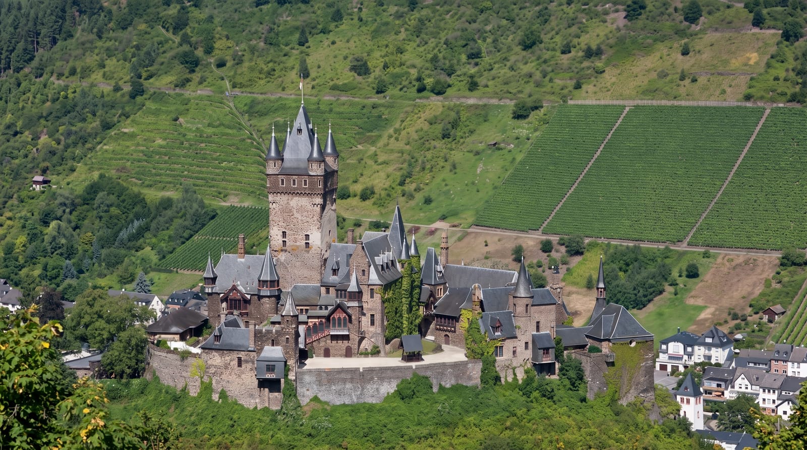 Cochem and Reichsburg