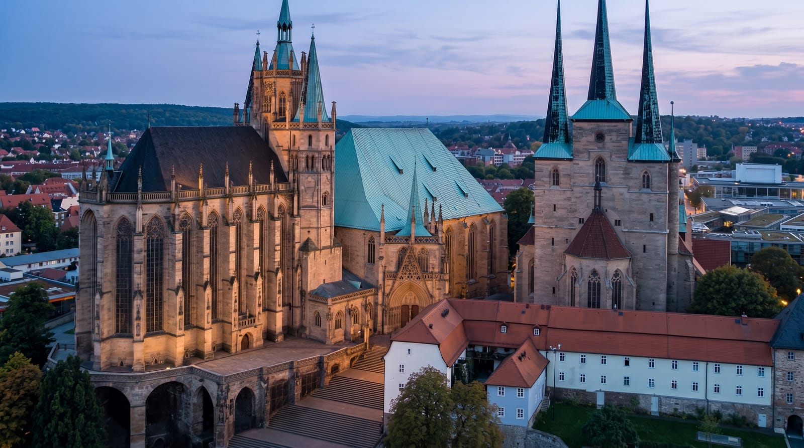 Erfurt Cathedral Hill