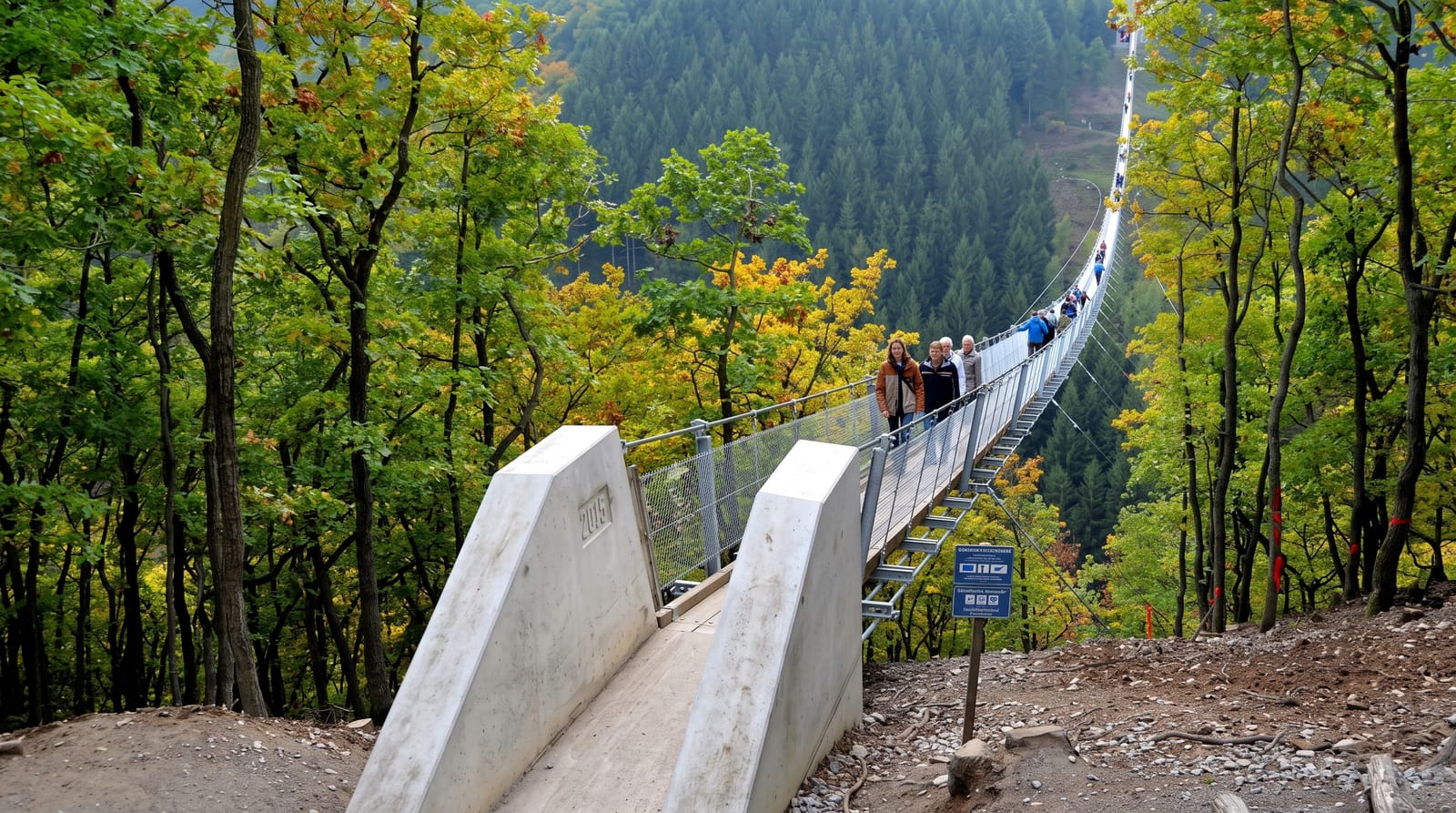 Geierlay Suspension Bridge