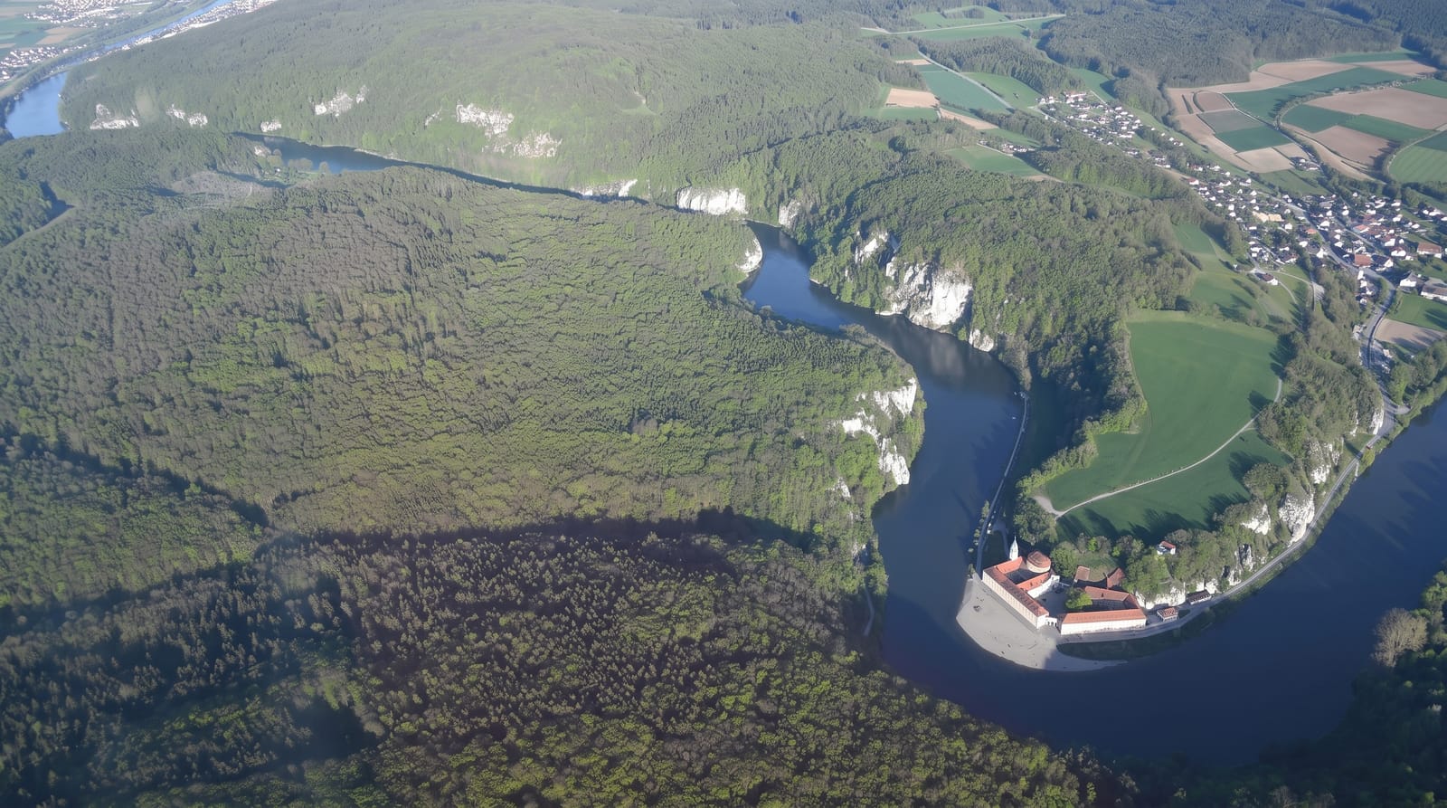 Weltenburg Abbey and Danube Gorge