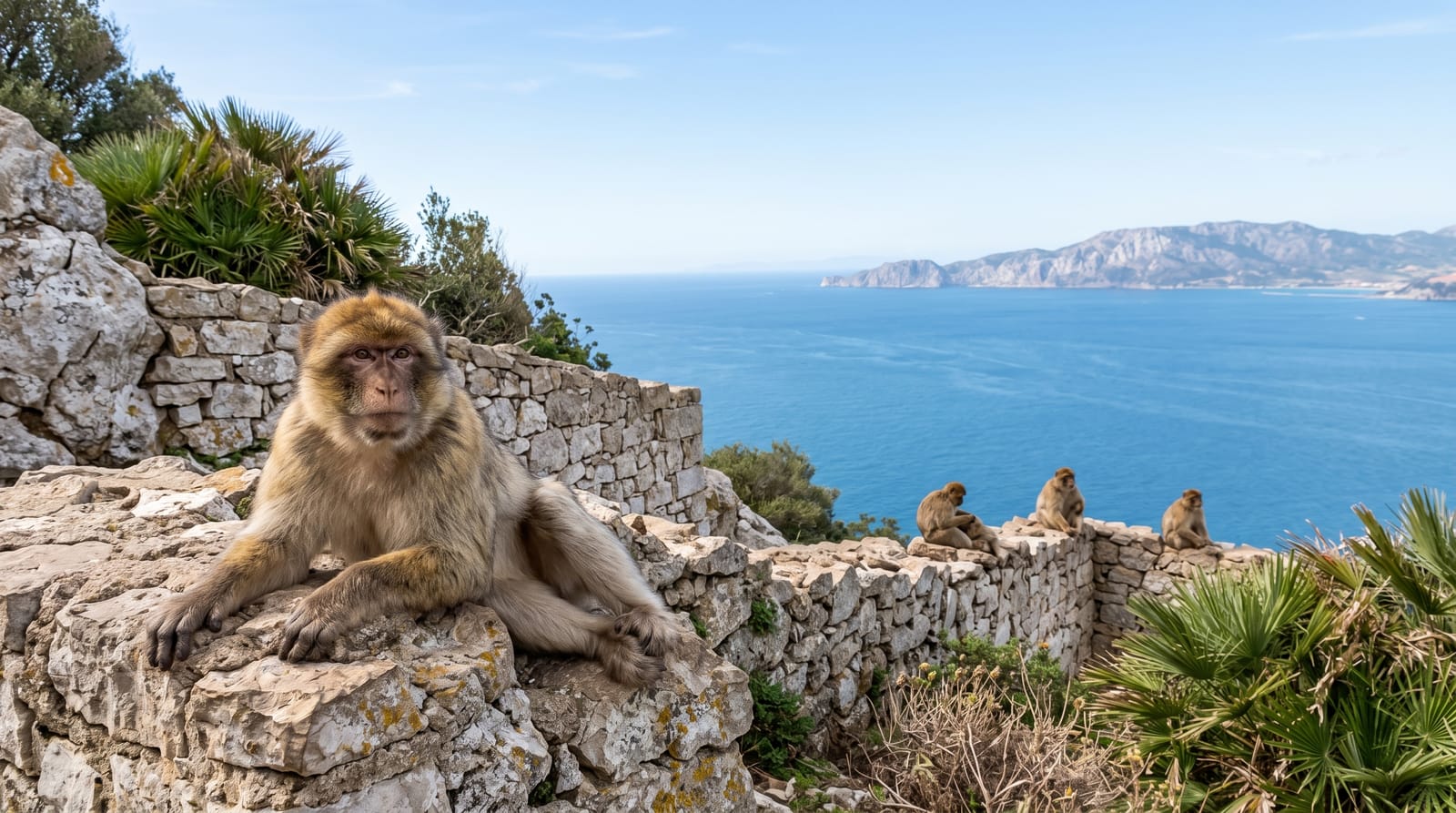 The Barbary Macaques