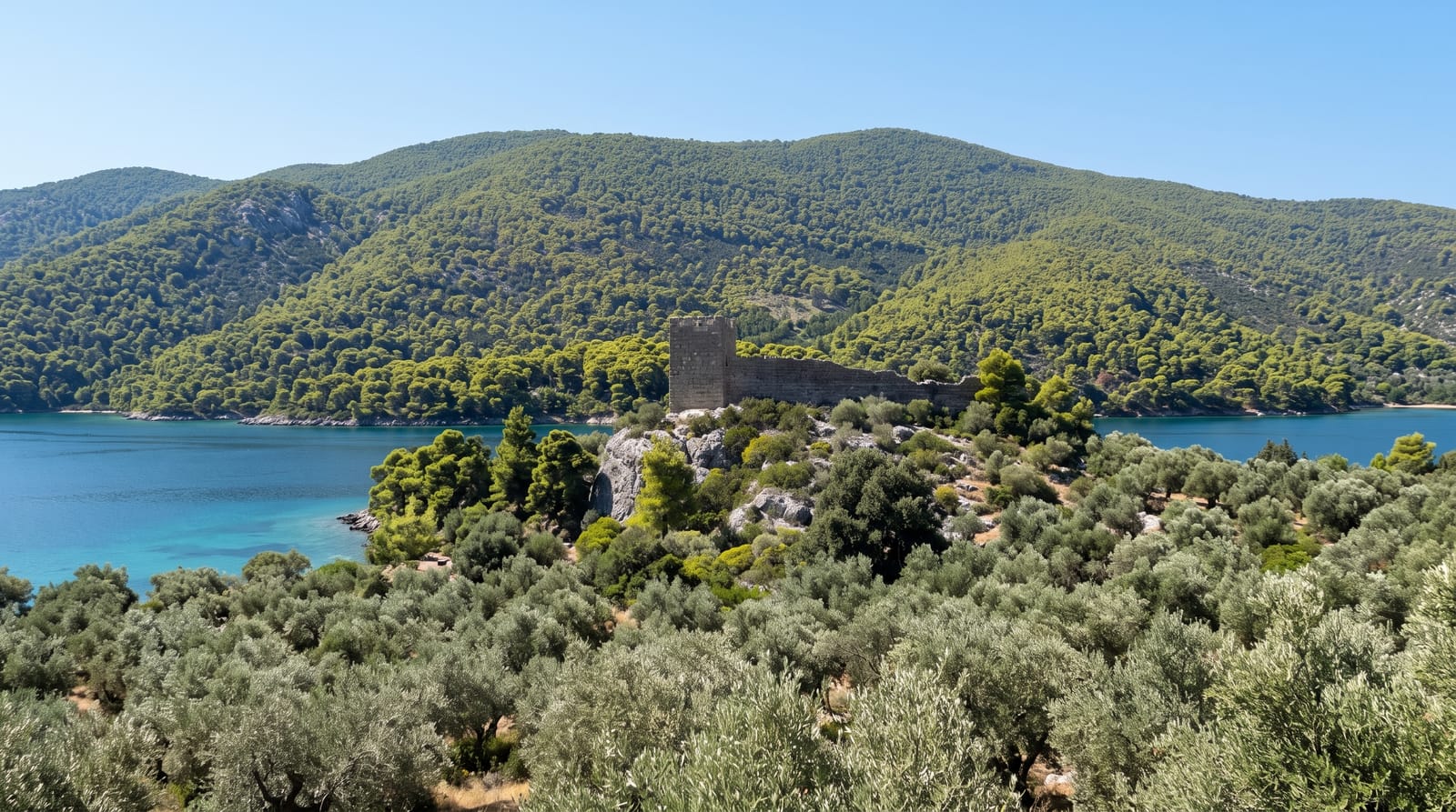 Aigosthena Fortress