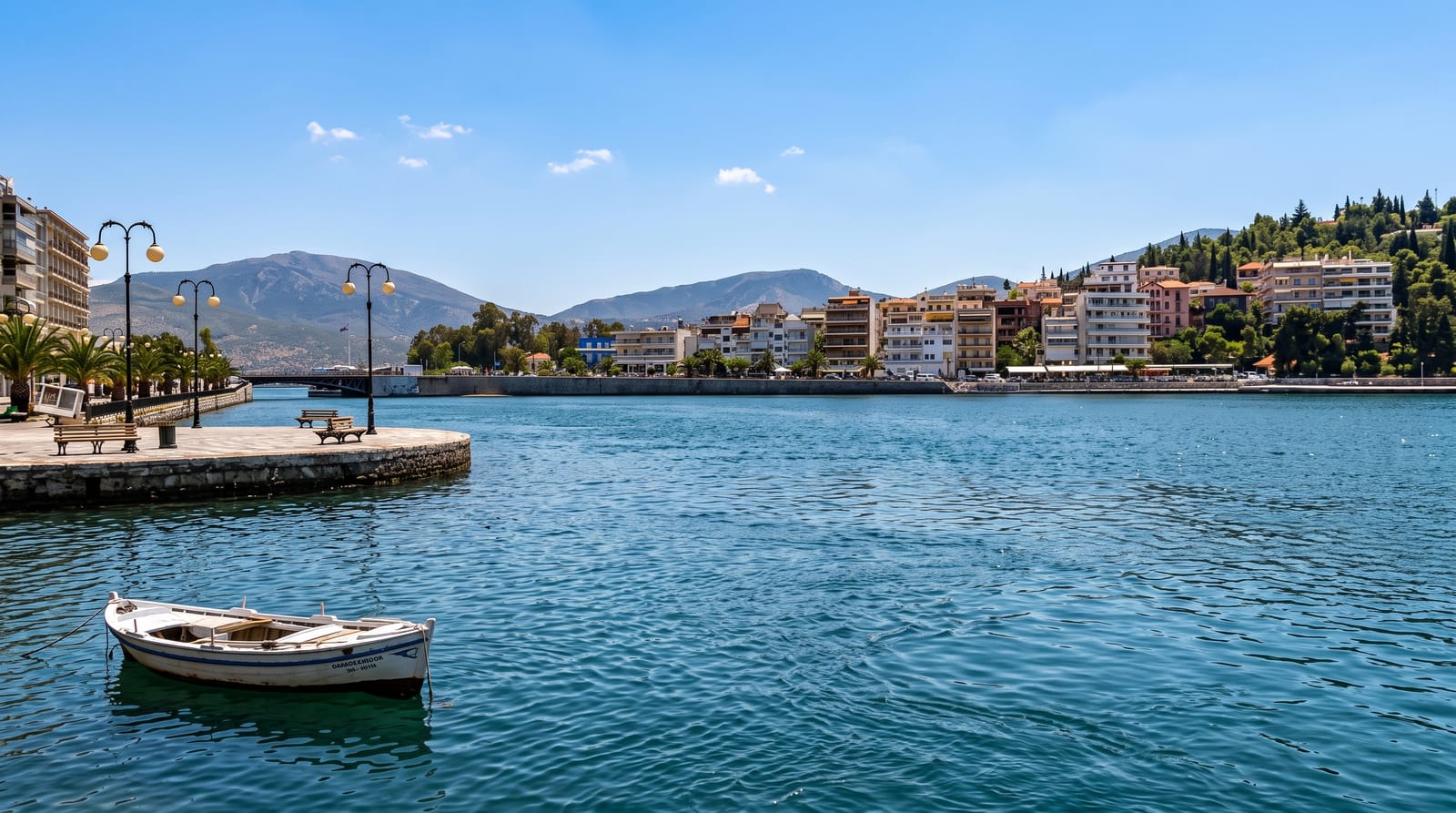 Chalkida and the Euripus Strait