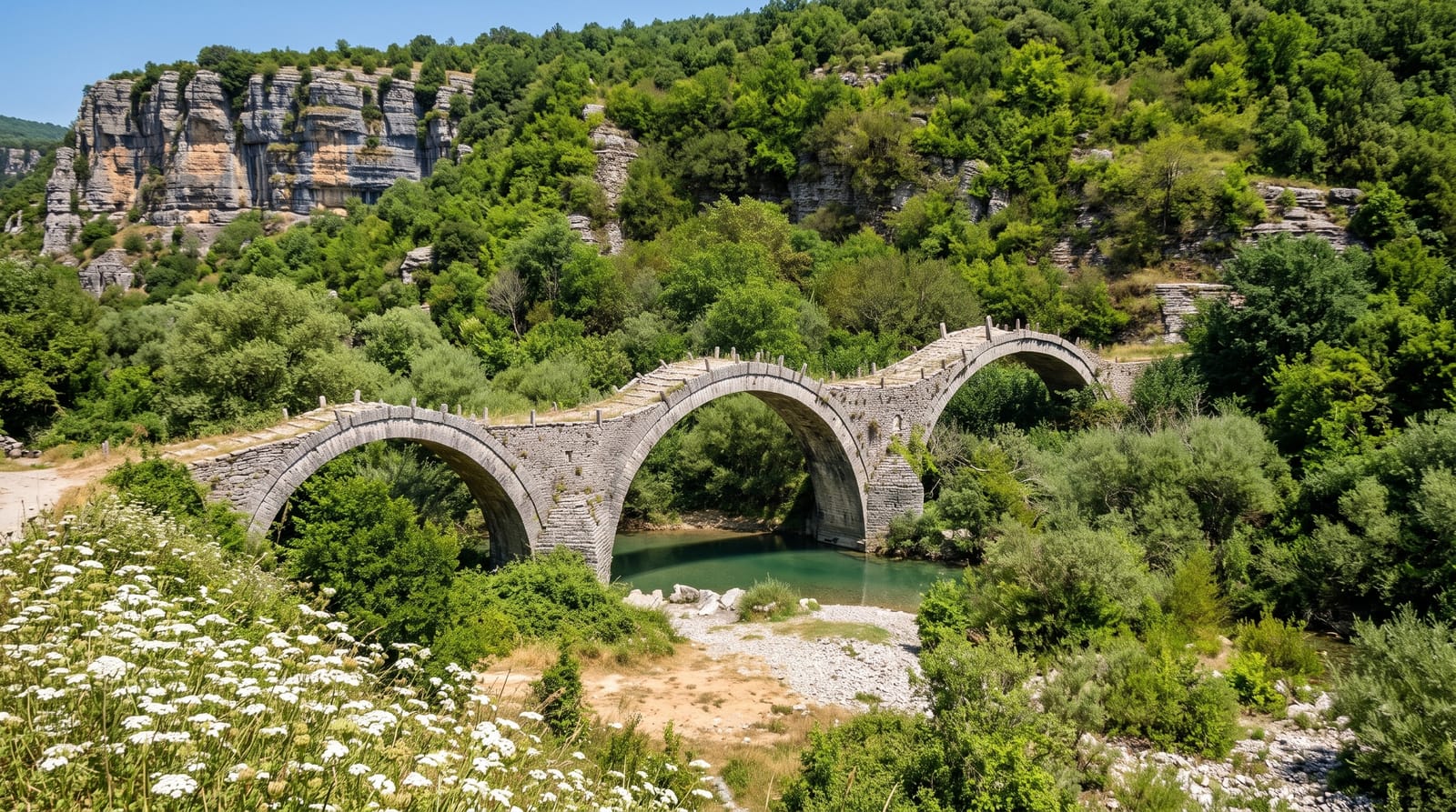 Kipoi Stone Bridges