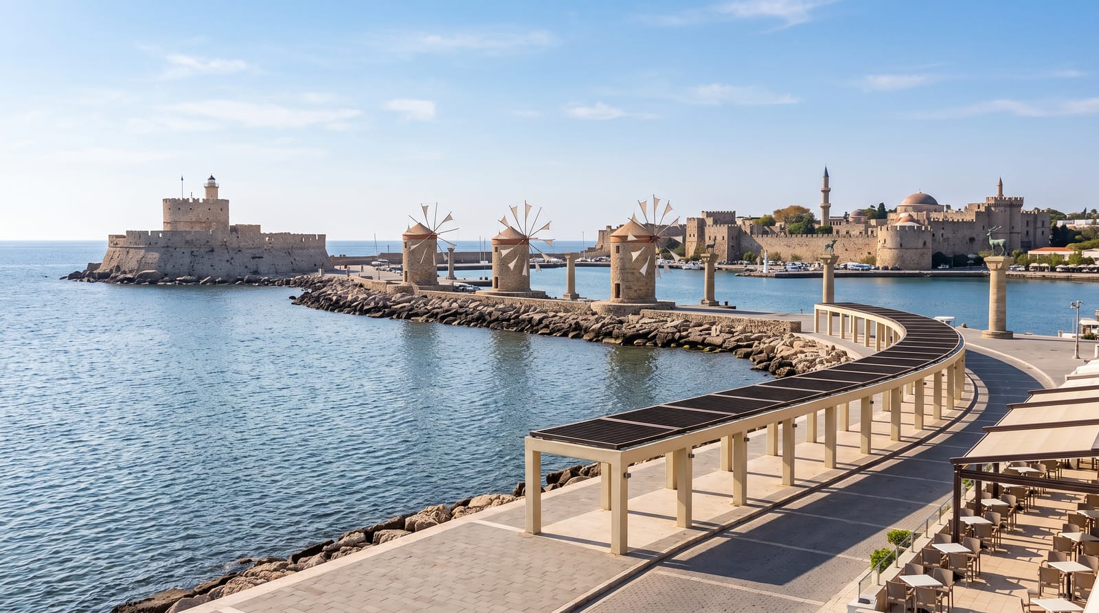 Mandraki Harbour