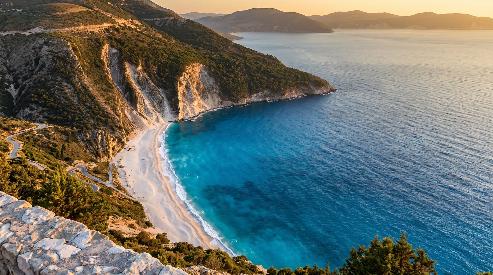 Myrtos Beach