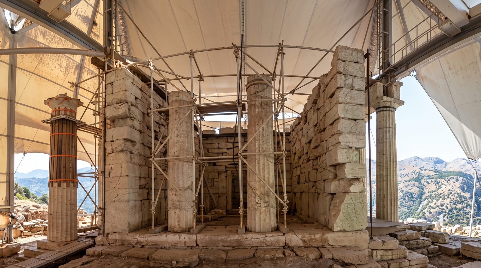 Temple of Apollo Epicurius at Bassae