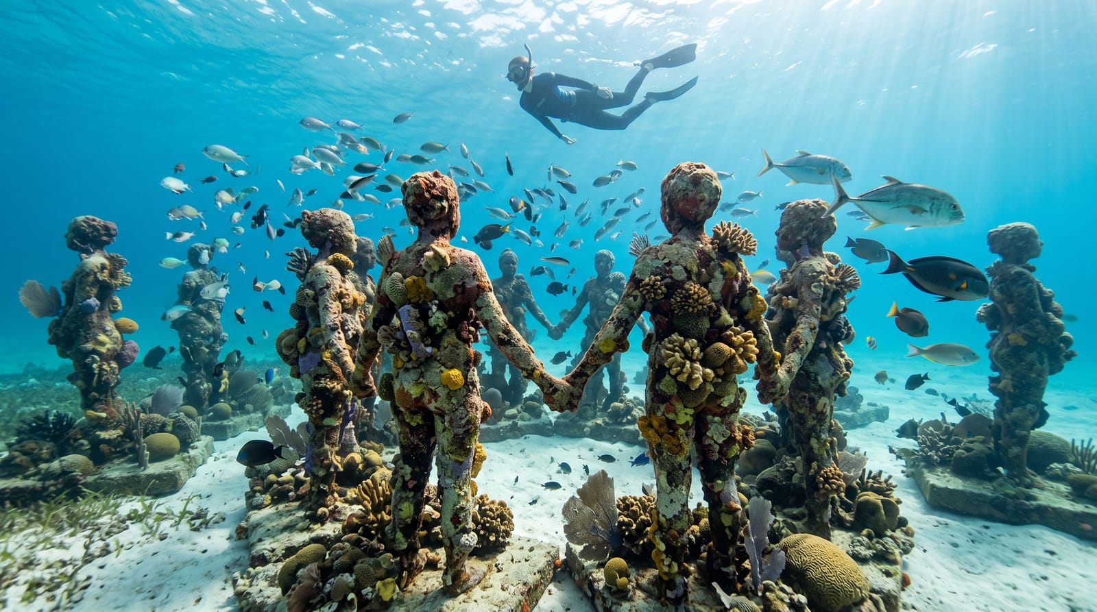 The Underwater Sculpture Park
