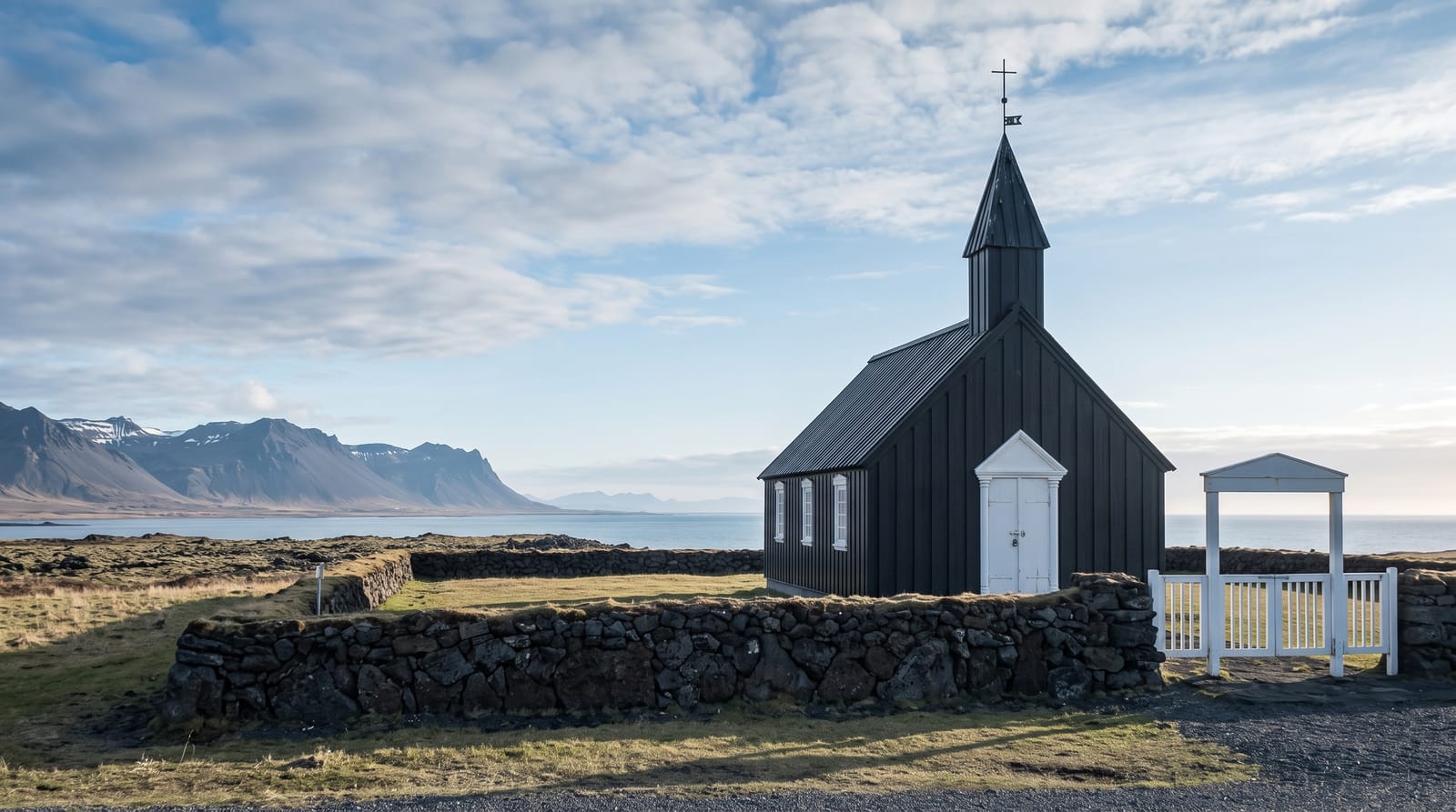 Budakirkja, the Black Church at Budir