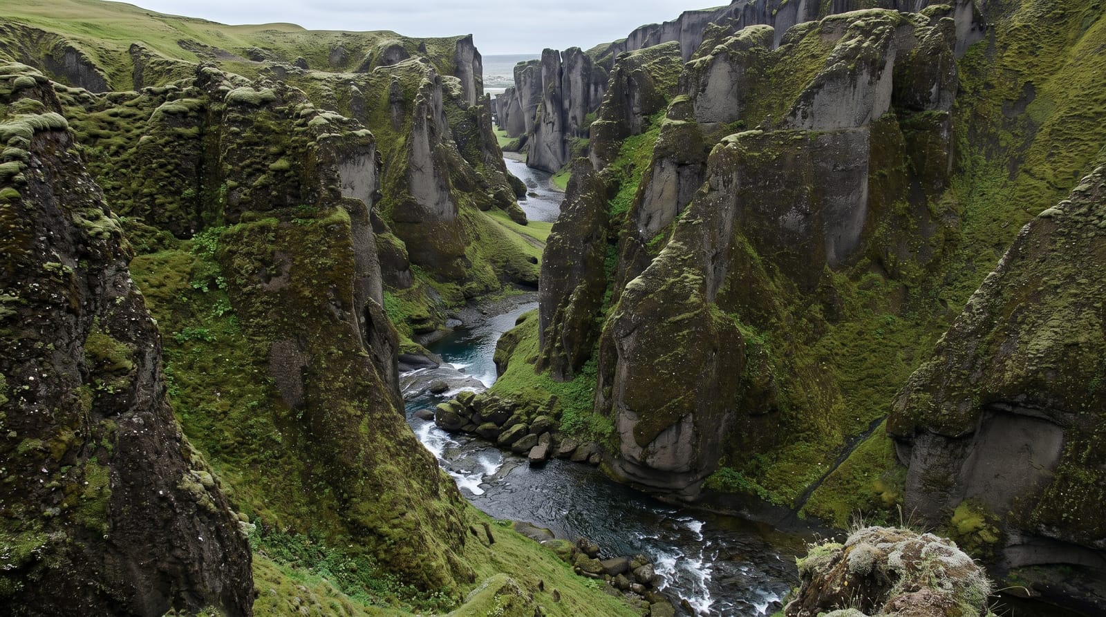 Fjadrargljufur Canyon