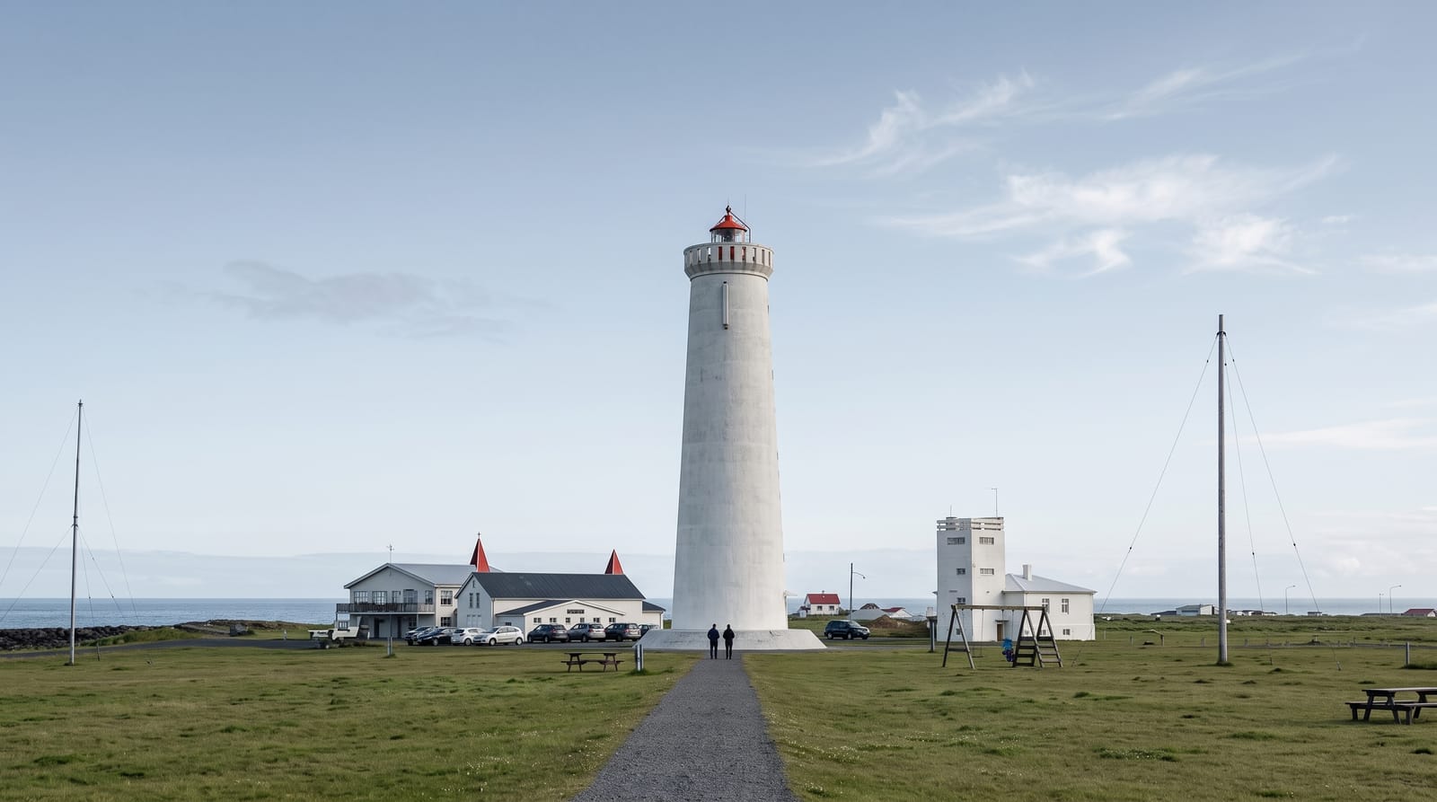 Gardskagi Lighthouses