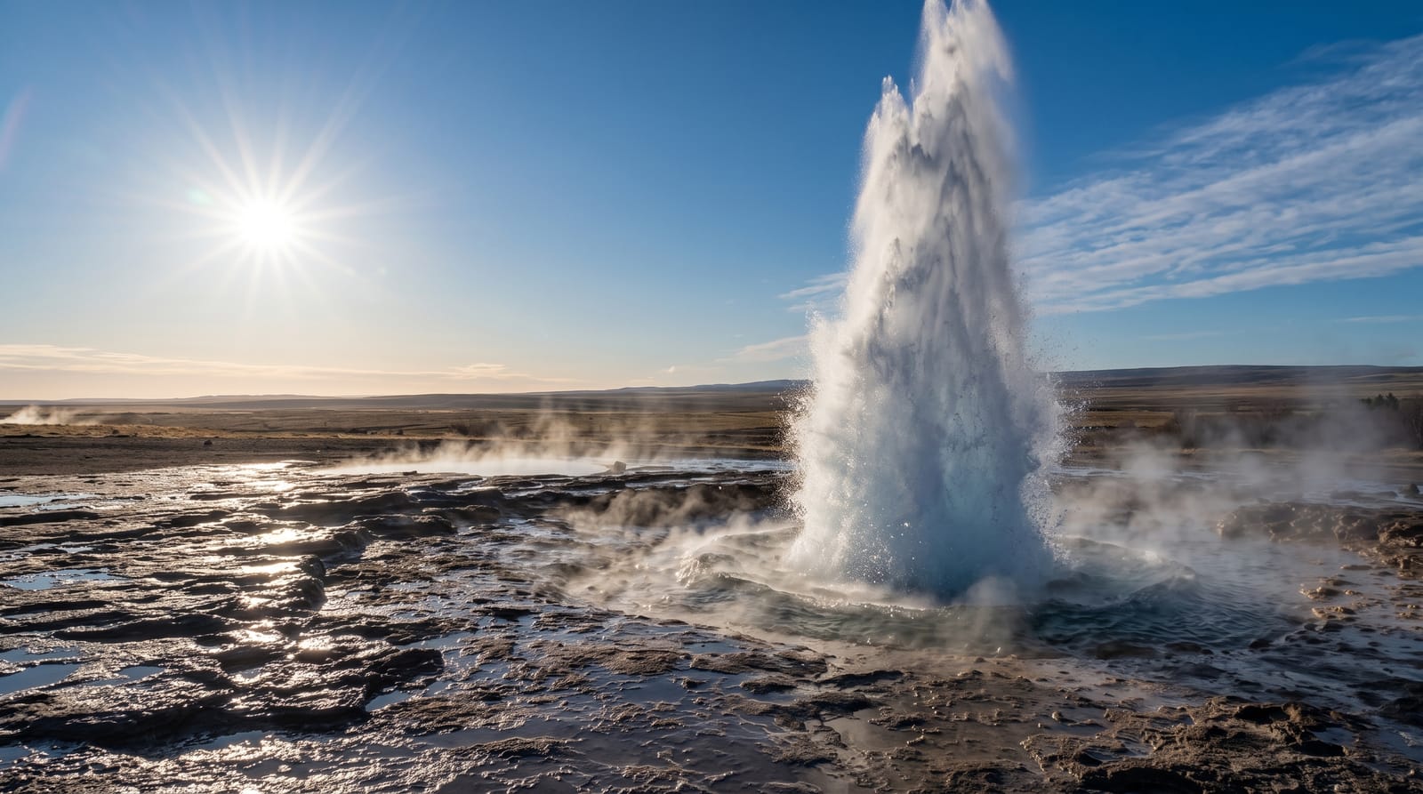 Geysir and Strokkur
