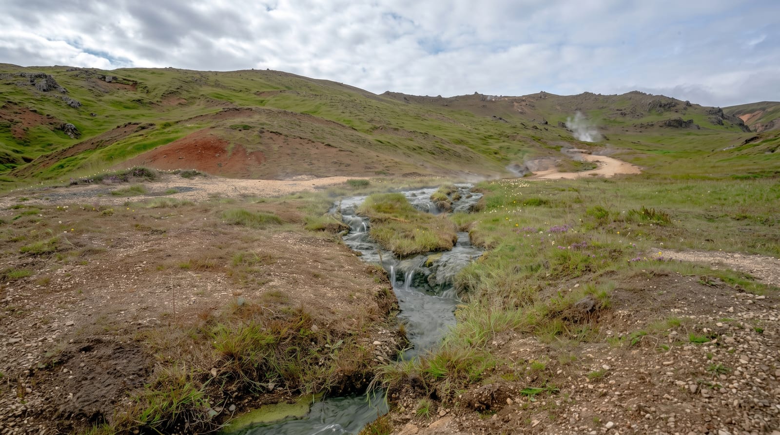Reykjadalur Hot River