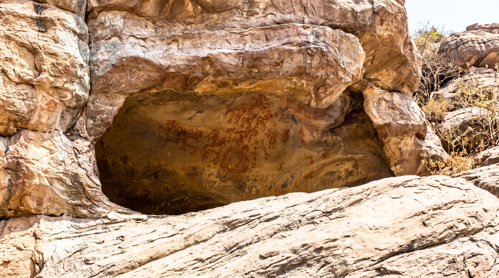The Rock Shelters of Bhimbetka