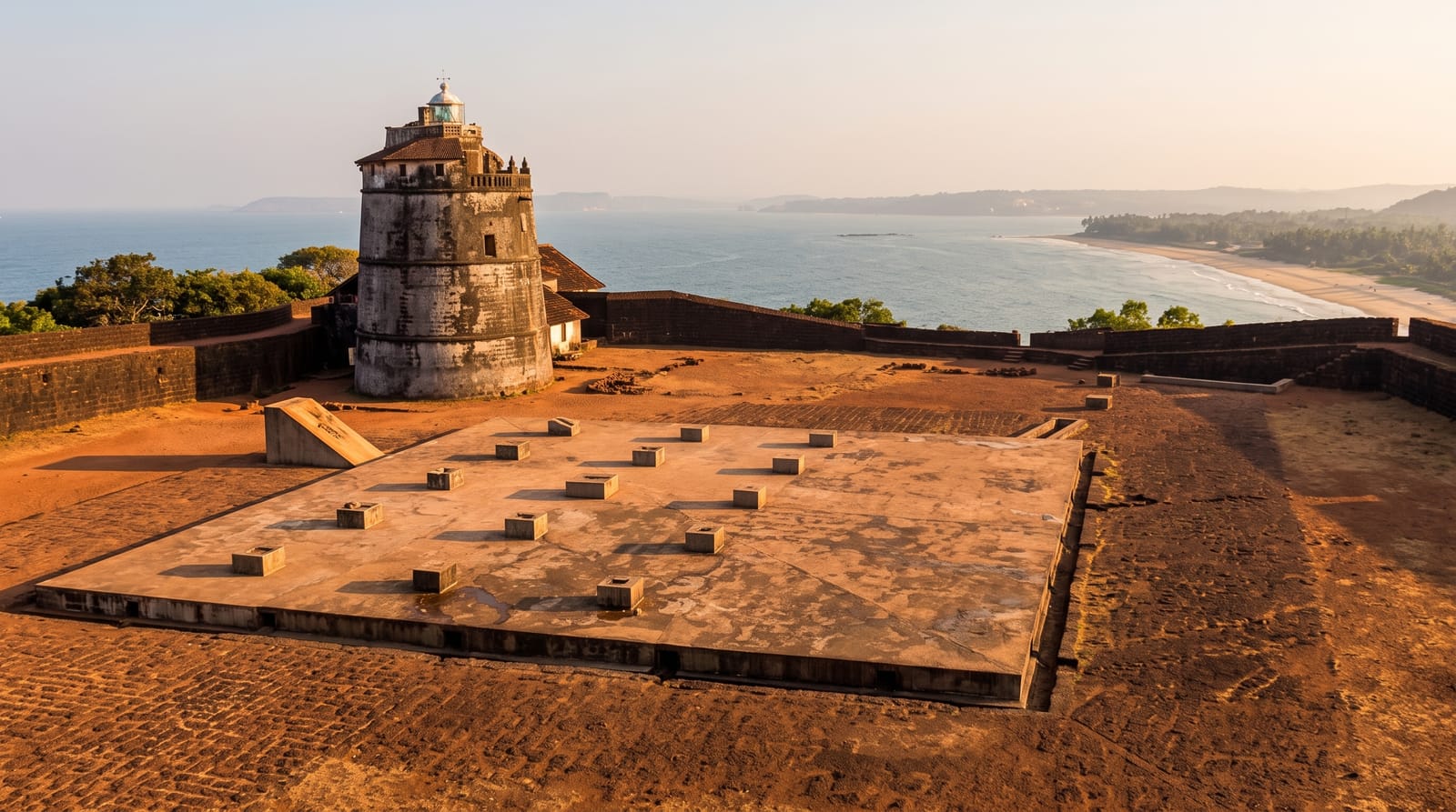 Fort Aguada and its Lighthouse