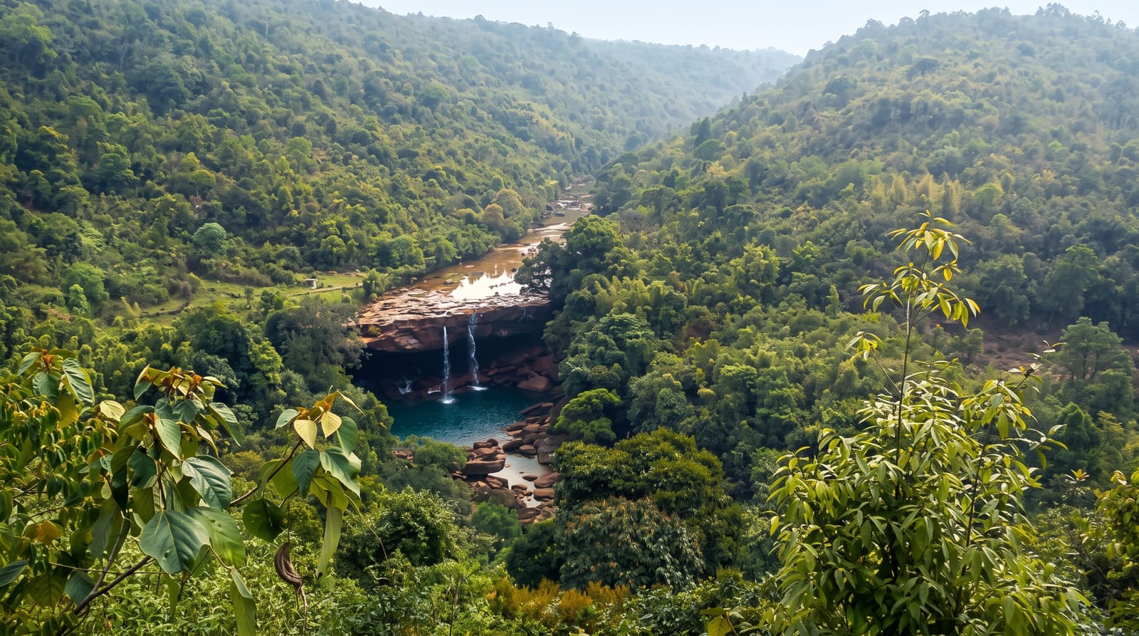 Krang Suri Falls