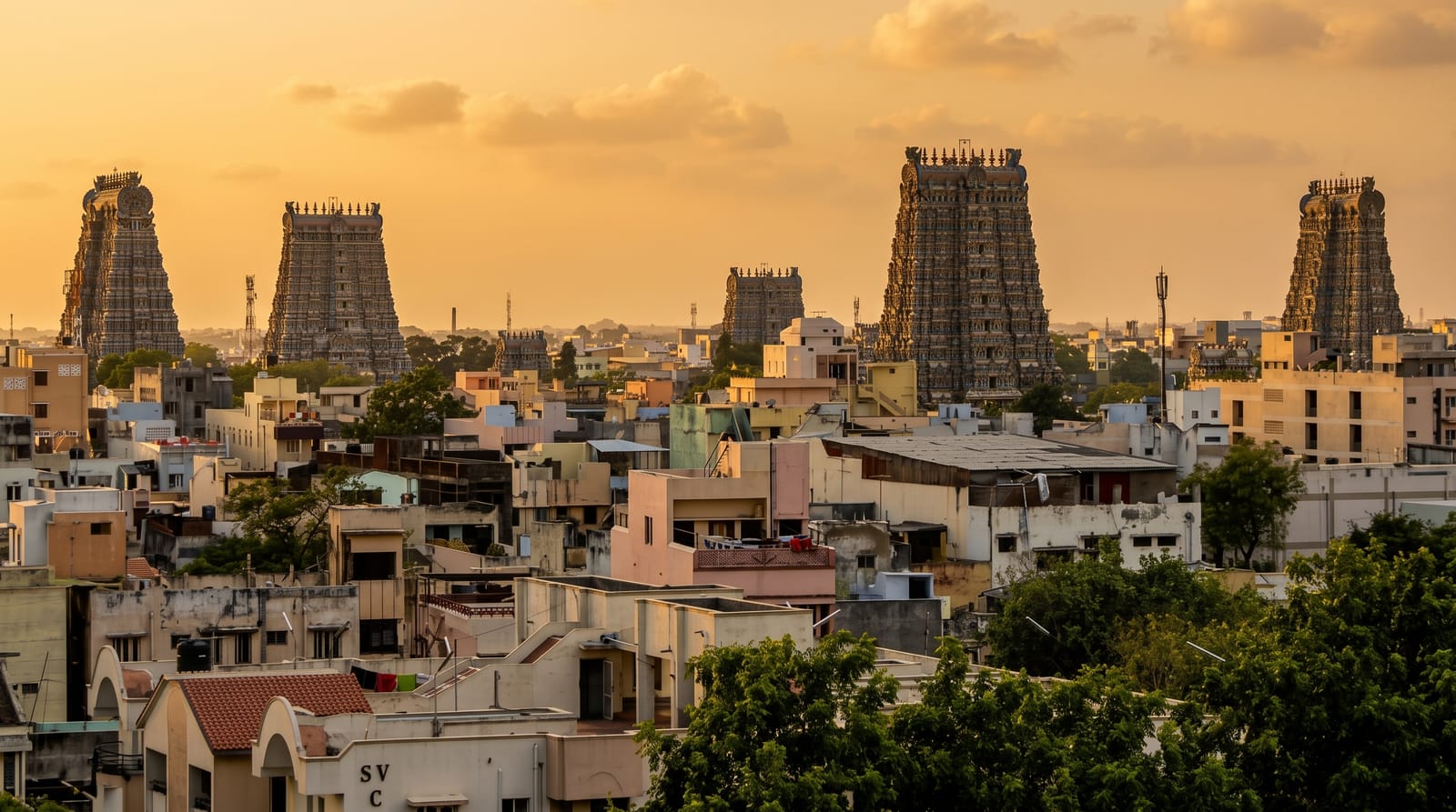 The Meenakshi Temple, Madurai