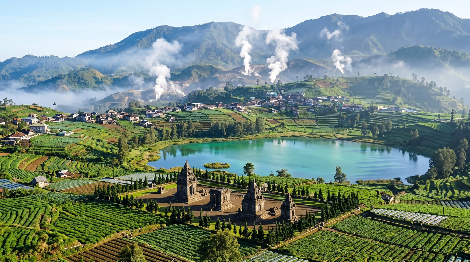 The Dieng Plateau